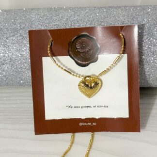 Collar corazón big